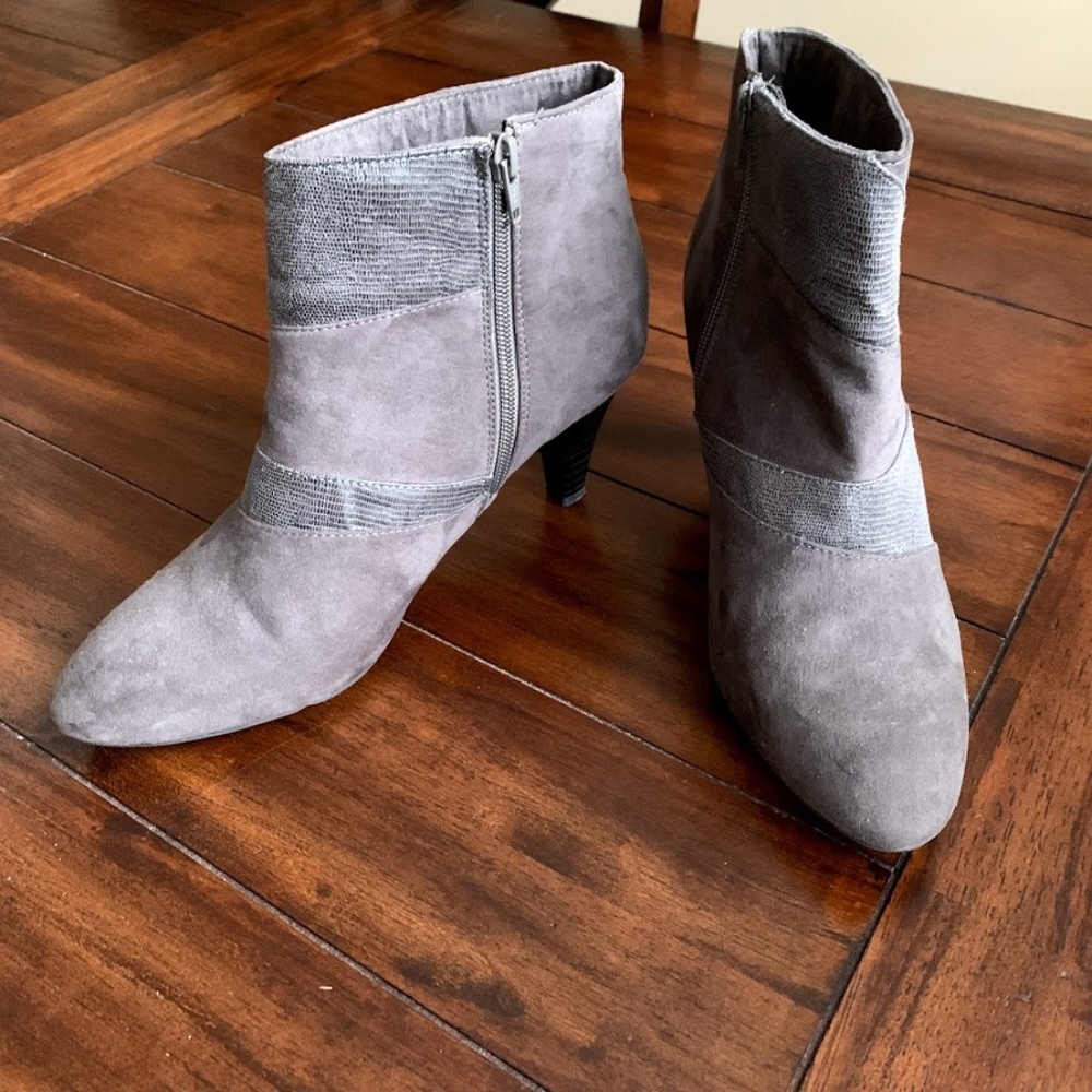 Gray Booties - Picture 3 of 5